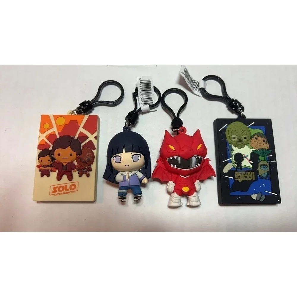 Set of Pop Culture Keychain Figures Size 2.5-3 inches